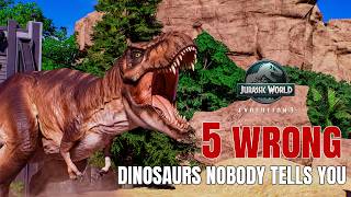5 Things Jurassic World Evolution 3 Got Wrong About Dinosaurs