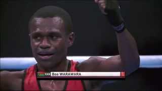 AIBA World Championships 2015 - Boe Warawara - First Bout - 56kg