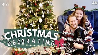 Home Vlog 🏡🎄 Decorating For Christmas Disney Ornaments And Benjis 1st Roast Dinner 🍽️ Hellofresh Ad