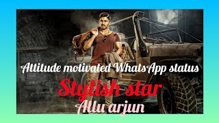 Allu arjun WhatsApp status || suriya the soldier WhatsApp status || attitude boy WhatsApp status