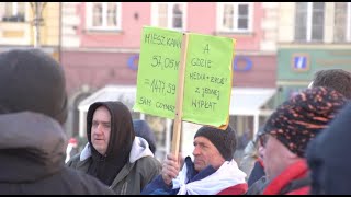 Mieszkańcy TBS-ów protestują przeciwko podwyżkom czynszu