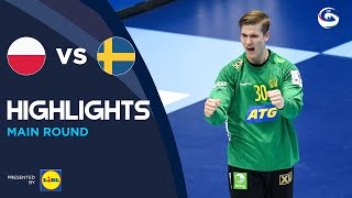 Poland vs Sweden | Highlights | Main Round | Men's EHF EURO 2022
