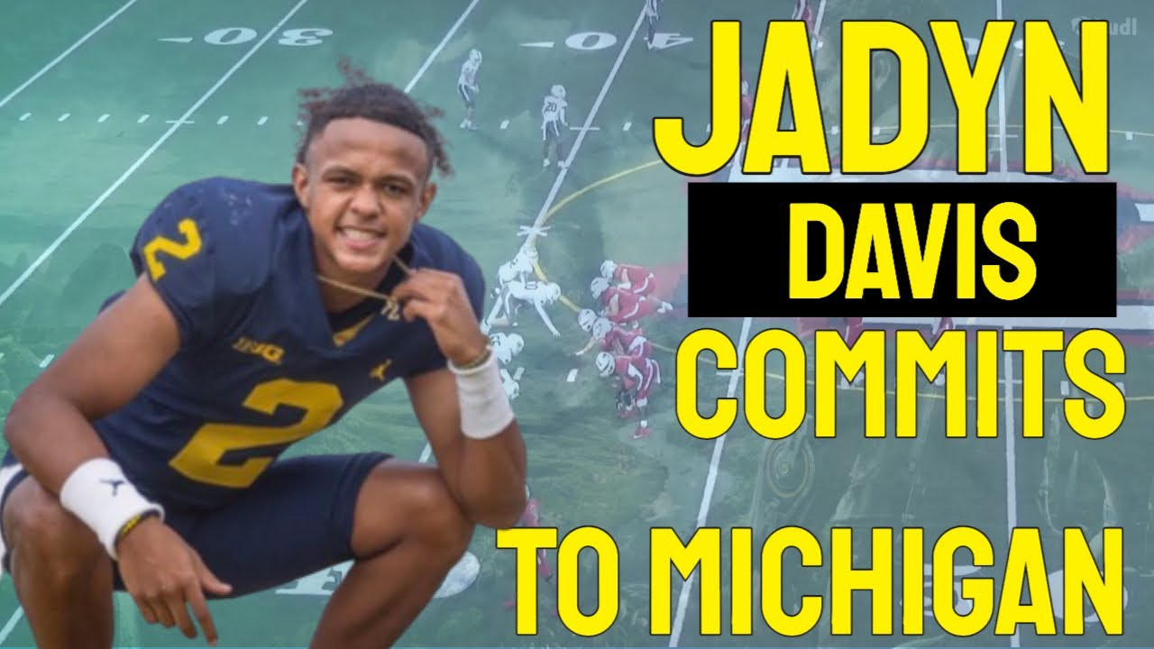 Jadyn Davis Named 5 Star QB NUC Sports Commits To Michigan Watch ...