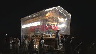 若宮八幡宮祭典　2023年10月14日　初日の夜