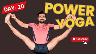 Power Yoga  | Weight Loss Yoga |  Detox \u0026 Stretch |  Day - 20 | 2025