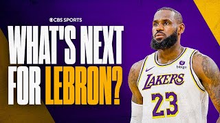 What's next for LeBron after first round playoff loss? | CBS Sports