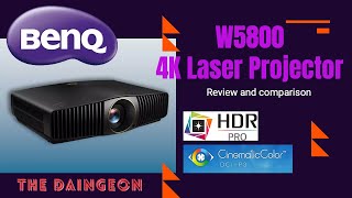 BenQ W5800 4K Laser Projector Review and Comparison