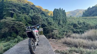 糸島の林道　　（長野付近）　yamaha wr250r