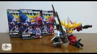 （食玩SDが5体合体！）スーパーショックガンダム　レビュー