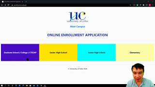 UC - online enrollment video tutorial (unofficial)