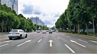 서울 송파구 올림픽공원 JYP headquarters 주변 드라이브 영상