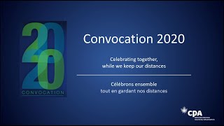 2020 CPA New Brunswick Virtual Convocation Celebration Video