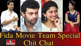 Fidaa Movie Team Exclusive Chit Chat | Varun Tej, Sai Pallavi, Raja, Sharanya Pradeep | HMTV