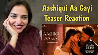 Aashiqui Aa Gayi (Teaser) | Radhe Shyam | Prabhas | Pooja Hegde | Mithoon | Arijit Singh | Reaction