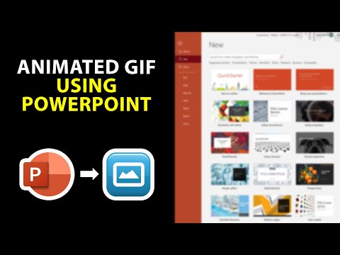 How To Create Animated GIF Using PowerPoint