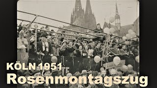 Köln 1951 - Karneval - Rosenmontag - Cologne Carnival - post wwII