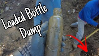 LOADED Forgotten Town Dump Reveals 100's Of Antique Bottles