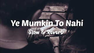 Ye Mumkin Tho Nhi Lofi Song | Slowed+Reverb Song And Music Bollywood And Panjabi Song