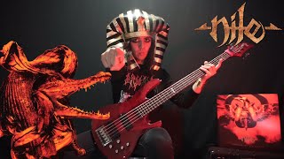 NILE - LASHED TO THE SLAVE STICK [ BASS COVER ] - ONE TAKE - 1000 SUBS SPECIAL