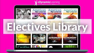 eDynamic Learning's Electives Library
