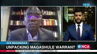 Unpacking Magashule's warrant of arrest