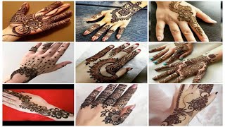 Beautiful henna design | simple mehedhi design 2020 || অসাধারণ সব মেহেদী ডিজাইন ঈদের আগের দিনের জন্য