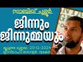 ജിന്നും ജിന്നുമ്മയും. സാബിഖ് പുല്ലൂർ 20 12 2024 sabiq pulloor. jumua khutba malayalam.