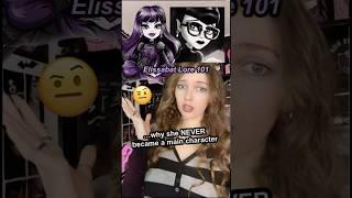 Why Elissabat NEVER became a main character 😟 | Lore 101 💜🦇 #MonsterHigh