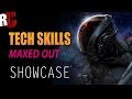 Mass Effect Andromeda - All Tech Power Skills Showcase (Maxed Out Skills)