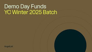 AngelList Demo Day Funds - Lead Introduction Webinar (W25)