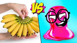 Banana VS Slick Slime Sam