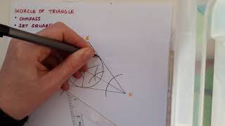 Construction #17B - Incircle of Triangle