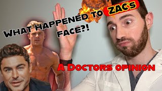 Dental Surgeon Explains Zac Efron's SHOCKING Physique and Facial Transformations