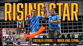 Freshler Utrera Dominates in Pro Debut | TKO Victory vs. Noven King Espina