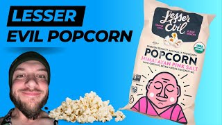 Lesser Evil Popcorn Himalayan Pink Salt review