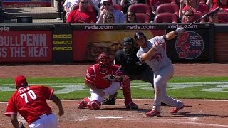 STL@CIN: Peralta crushes two-run homer to tie game