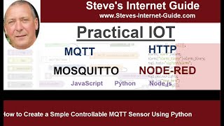 How to create a Smple Controllable MQTT Sensor Using Python