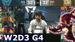 SSG vs RNG - Worlds 2016 W2D3 Group D | LoL S6 World Championship Week 2 Day 3 Samsung vs RNG