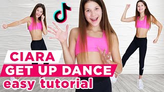 Get Up Tik Tok Dance (Ciara) | Step By Step Dance Tutorial