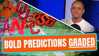 Josh Pate On Bold Predictions REVISITED - Part 5 (Late Kick Cut)