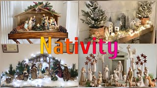 Christmas Nativity Scene Indoor - Christmas Decorations 2023