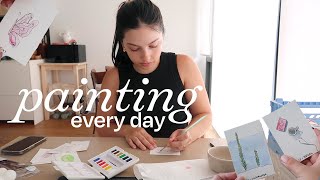 i painted every day for a month...