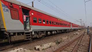 Jnaneswari Express 12101 🔁 12102 l Jnaneswari Express Howrah to Munbai l skipping BQR Towards Raipur