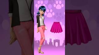 MLB girls' with skirt // #miraculous #shorts #viral #video #youtubeshorts