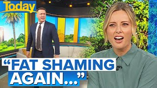 Karl walks off TV set after Ally’s ‘disgusting’ remark | Today Show Australia
