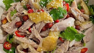 vlog 237 # Cách làm Món Nộm Thịt  Gà xé phay ngon đơn giản tại nhà