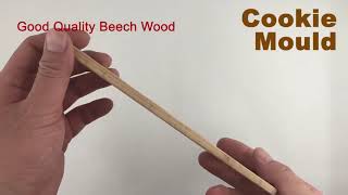 Beech wood spaghetti measurer