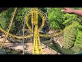 First Ride on the Revamped Lochness Monster The Legend Lives On (Front Row POV)