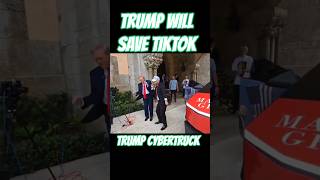 Trump \u0026 MAGA Cybertruck #trump #maga #trending #president #tesla #funny