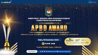 [ LIVE ]  Rapat Koordinasi Nasional Keuangan Daerah dan Penganugerahan APBD Awards Tahun 2024